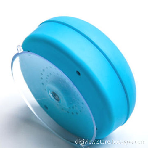 Shower Suction Cup Bluetooth Speakers with Waterproof IPX4 Level and Hands-free Phone Call